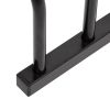 Bike Rack for 4 Bikes Black Steel