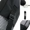 Breathable and Portable Yoga Mat Bag with Adjustable Shoulder Straps