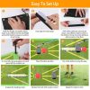 18.85x9.25x0.35in Golf Training Mat for Swing Detection Batting Path Feedback Practice Pad Portable Rolling Golf Training Aid Mat for Indoor Outdoor