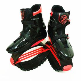 Jumper Stilt Fitness Kangaroo Boots (Option: L size black red)