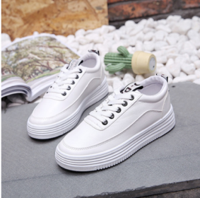 Breathable women Sneaker student casual canvas shoes (Option: Black-38)