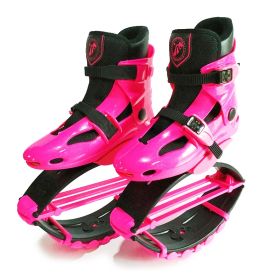 Jumper Stilt Fitness Kangaroo Boots (Option: L size rose red)