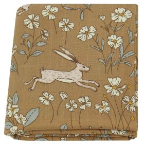 Bamboo Cotton Cloth Bag Single Baby Wrapping Blanket Cover Blanket (Option: Long Eared Rabbit-120x120)