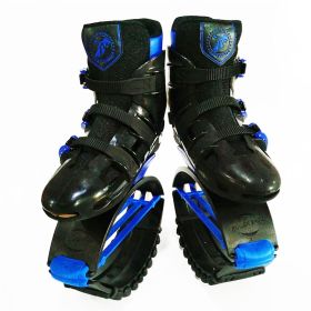 Jumper Stilt Fitness Kangaroo Boots (Option: XL size black blue)