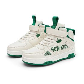 Children's Street Outdoor Sneakers (Option: Beige Green-29)